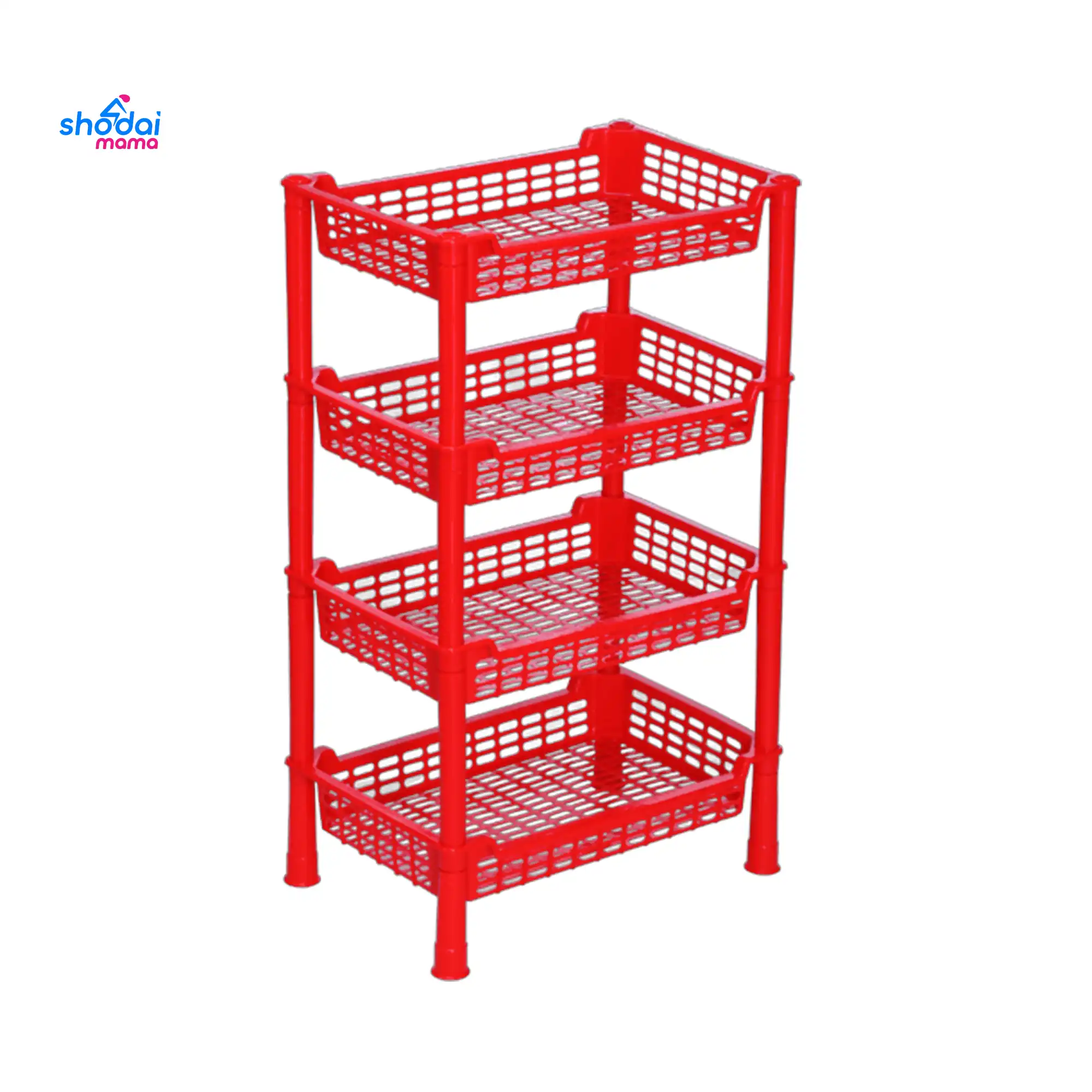 4 Step Popular Rack - Red